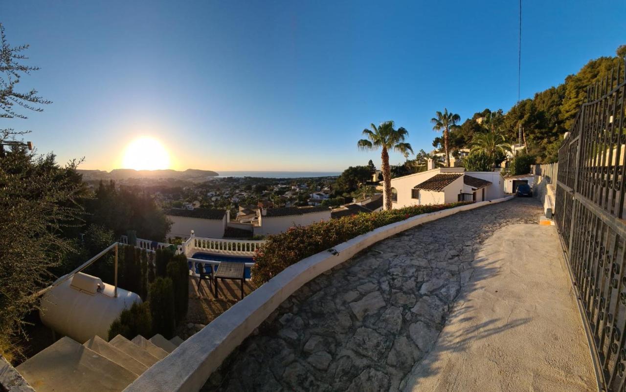 Casa Moya Moraira - Seaview Villa Теулада Екстер'єр фото