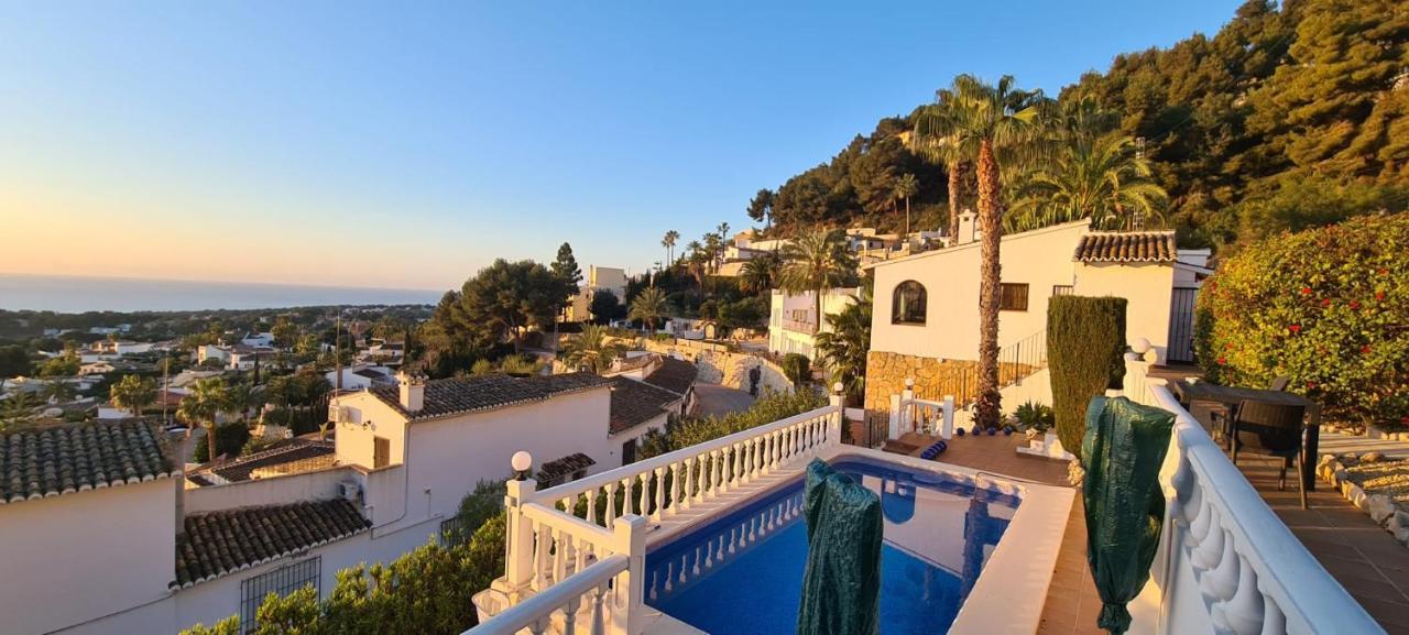 Casa Moya Moraira - Seaview Villa Теулада Екстер'єр фото