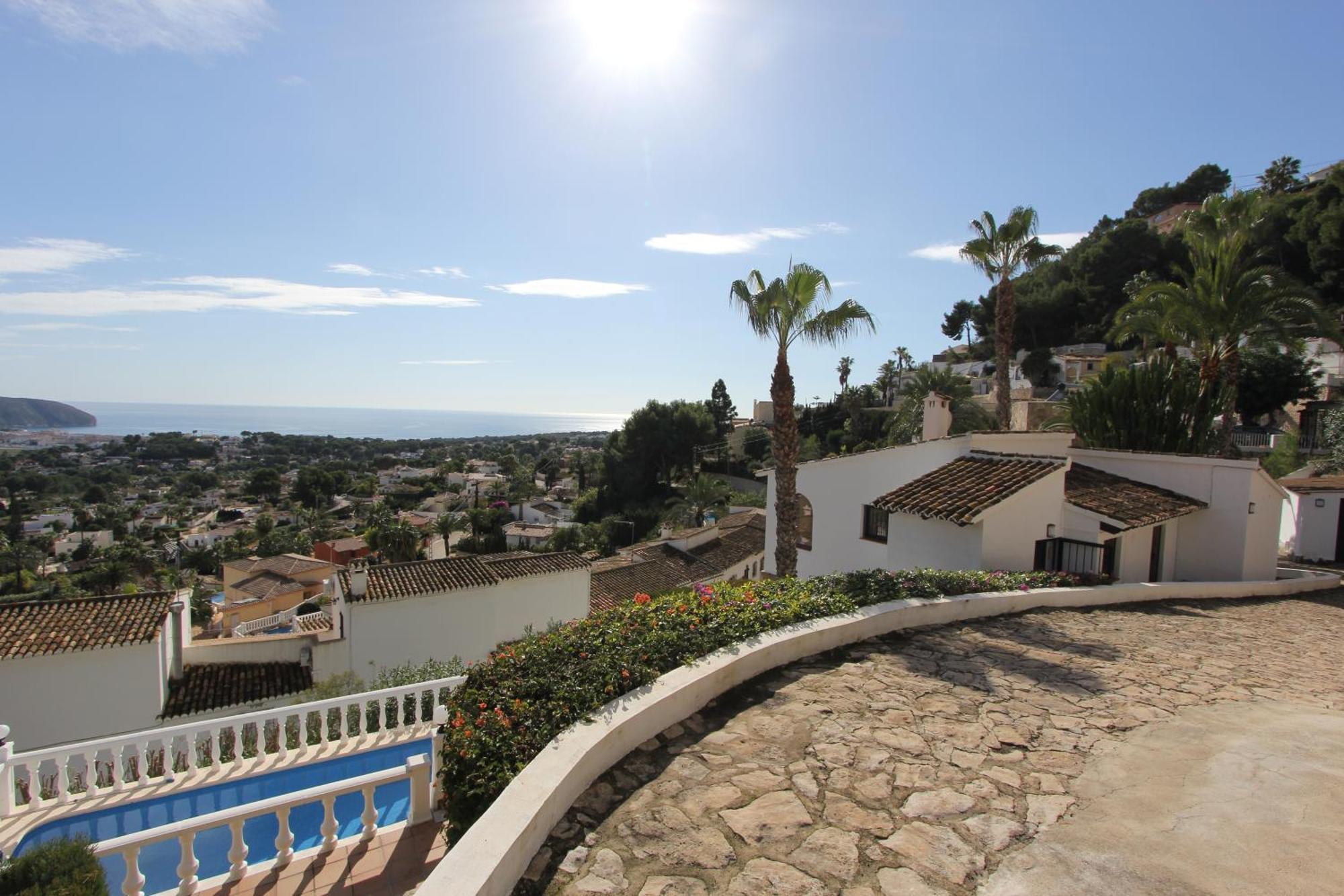Casa Moya Moraira - Seaview Villa Теулада Екстер'єр фото
